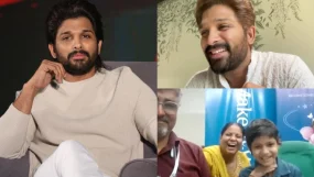 Allu Arjun Recreates Iconic 'Pushpa Beard Gesture' For Young Fan