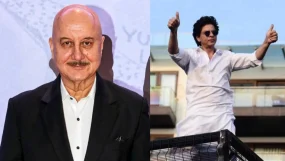 Anupam Kher Shah Rukh Khan Mannat