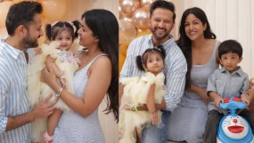Ishita Dutta, Vatsal Sheth Reveal Daughter Veda's Face On FIRST Birthday