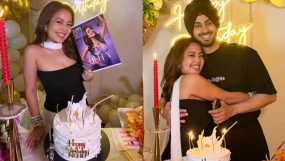 Neha Kakkar Celebrates 38th Birthday With Husband Rohanpreet Singh