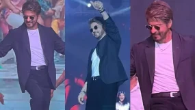 Shah Rukh Khan Grooves To Jhoome Jo Pathaan, DDLJ Songs At Mangalore Event