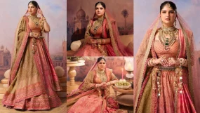 Anshula Kapoor Honours Late Mother Mona Shourie's 42-Year-Old Zardozi Dupatta With Wedding Lehenga