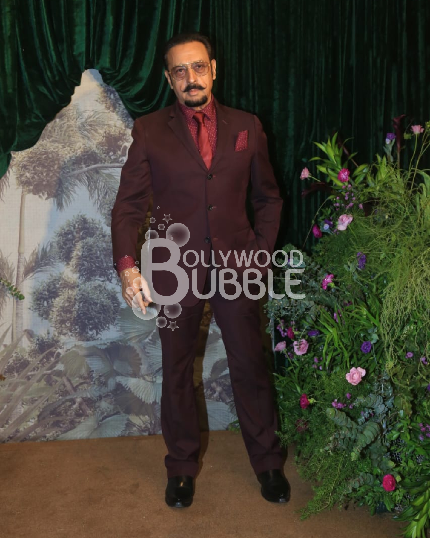 Gulshan Grover at Anshula-Rohan’s Wedding Reception