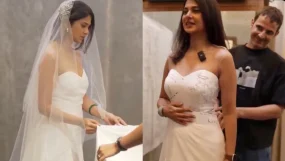 Jennifer Winget's Bridal Gown Trial Video Goes VIRAL