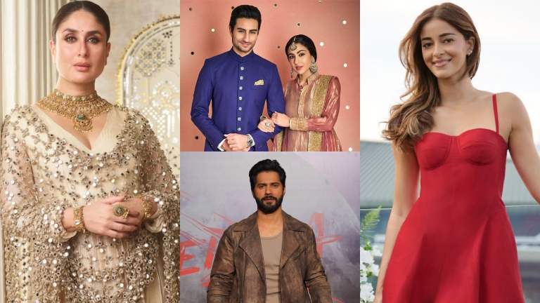Kareena Kapoor Sara Ali Khan Ibrahim Ali Khan Ananya Panday Varun Dhawan CJP Protest