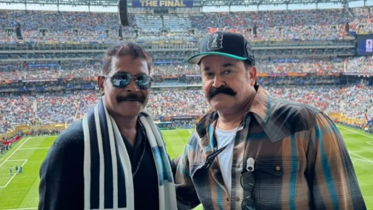 Mohanlal Shares Video From FIFA 2026 Finals In New York