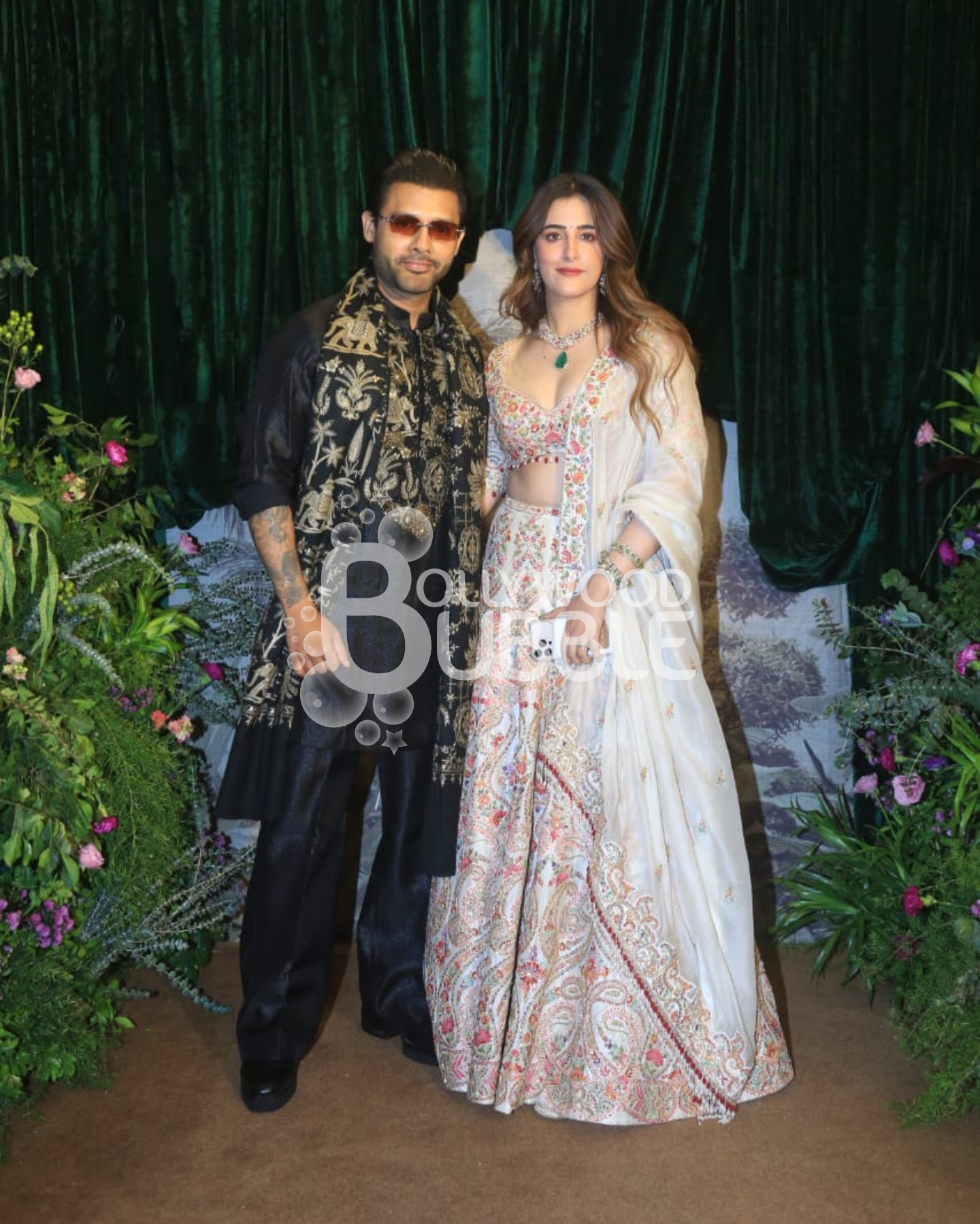 Nupur Sanon and Stebin Ben at Anshula-Rohan’s Wedding Reception