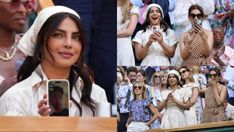 Priyanka Chopra FaceTimes Nick Jonas From Wimbledon On Thursday