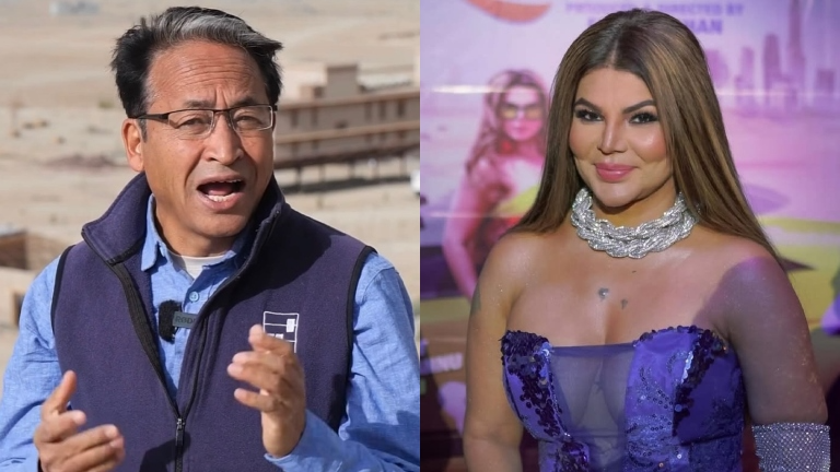 Rakhi Sawant Sonam Wangchuk