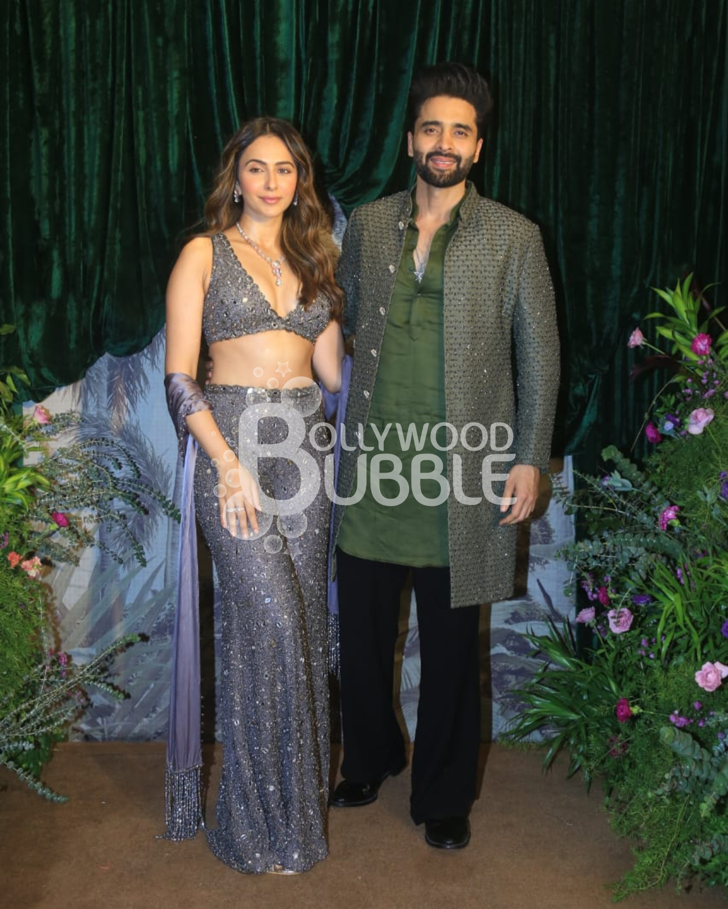 Rakul Preet Singh and Jaccky Bhagnani at Anshula-Rohan’s Wedding Reception