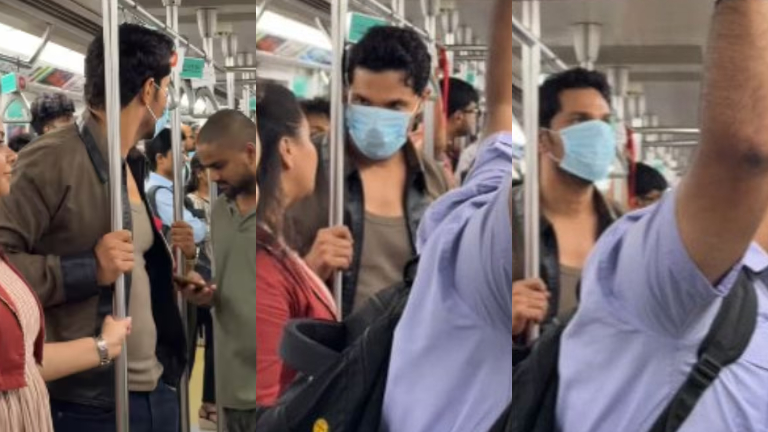Randeep Hooda Beats Mumbai Traffic & Opts For Metro