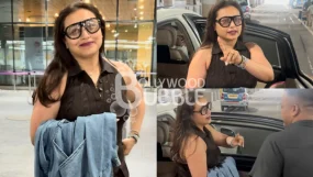 Rani Mukerji Turns Protective Mom For Daughter Adira At Airport