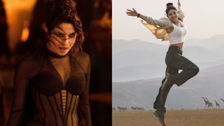 SS Rajamouli Drops NEW Looks Of 'Mandakini' Priyanka Chopra From Varanasi Sets