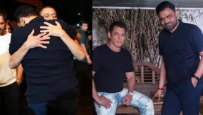 Salman Khan Shares A Heartfelt Hug With Vamshi Paidipally On Latter's Birthday