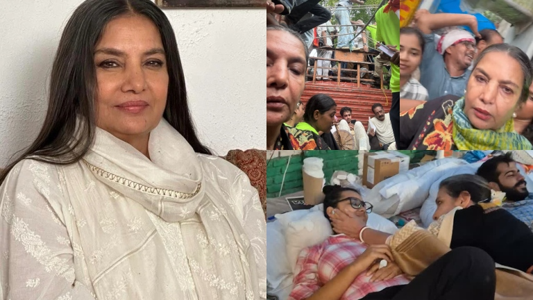 Shabana Azmi Hits Back At Questions About Bollywood's Absence; Kisses Protester's Hands; Shared Glimpses From CJP Protest March- Watch