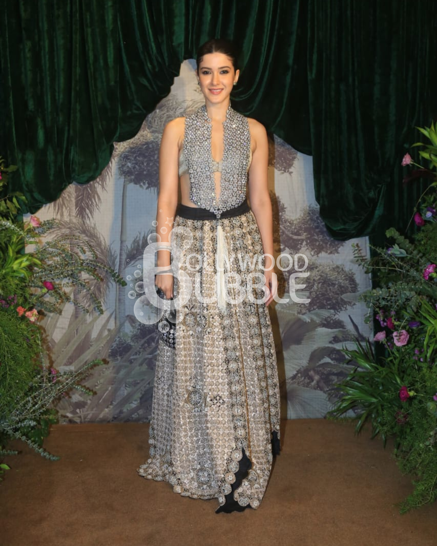 Shanaya Kapoor at Anshula-Rohan’s Wedding Reception
