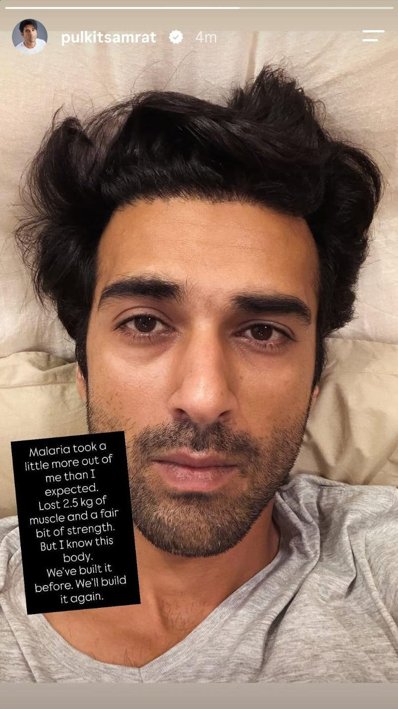 Pulkit Samrat Shares Health Update After Suffering From Malaria