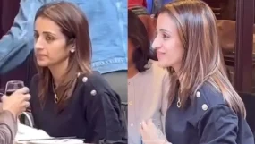 Trisha Krishnan Gets Spotted During London Outing