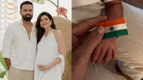 Karishma Tanna, Varun Bangera Introduce Son Ved Tanna Bangera