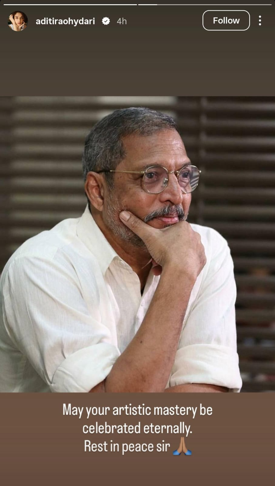 Aditi Rao Hydari Nana Patekar