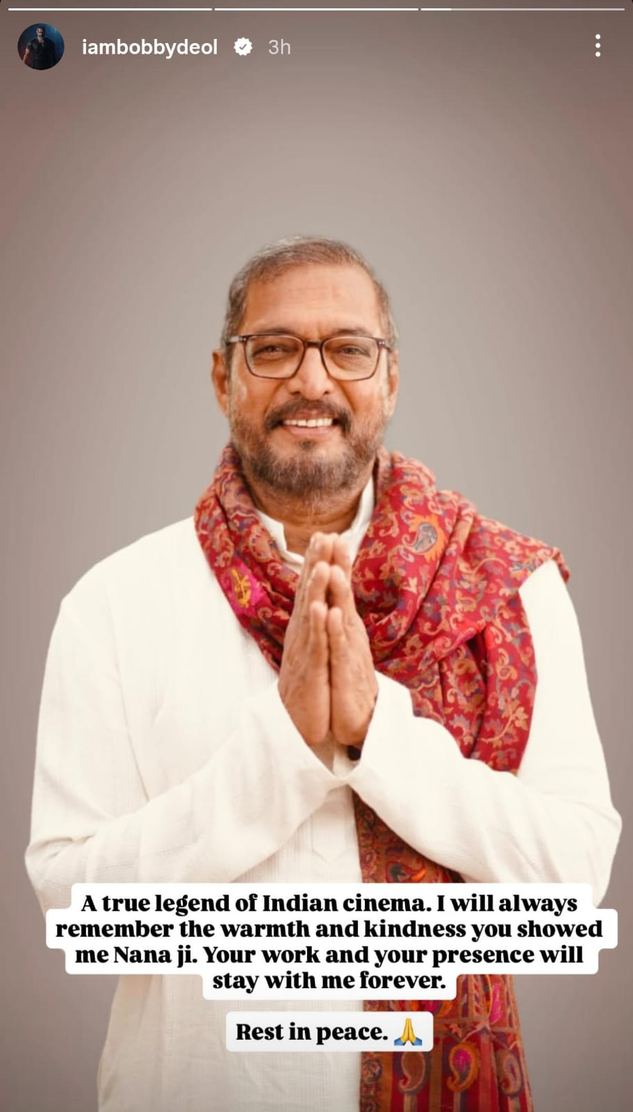Bobby Deol Nana Patekar