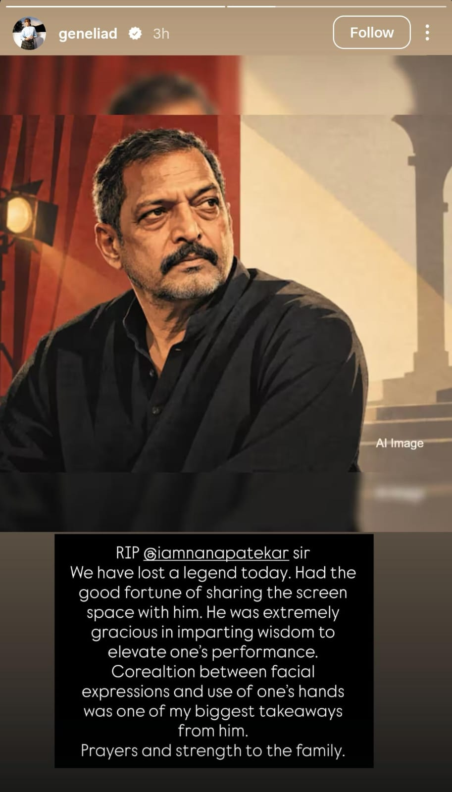 Genelia Deshmukh Nana Patekar