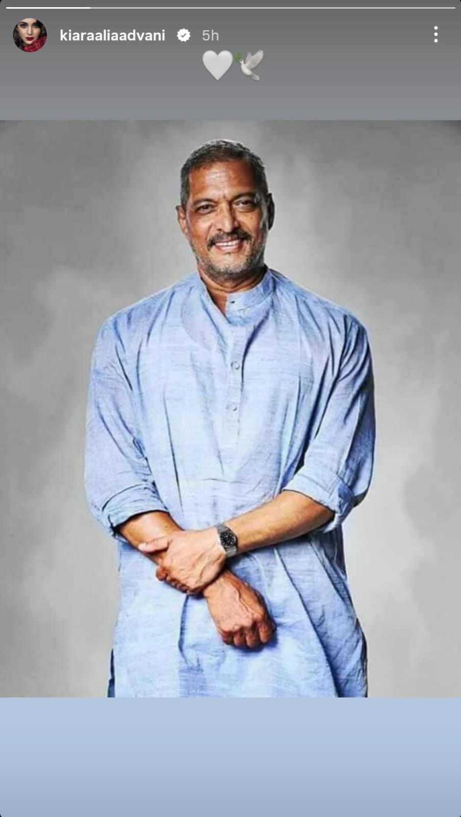 Kiara Advani Nana Patekar