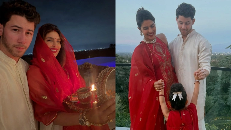 Priyanka Chopra Karwa Chauth Nick Jonas