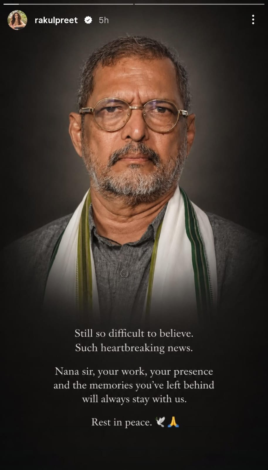 Rakul Preet Singh Nana Patekar