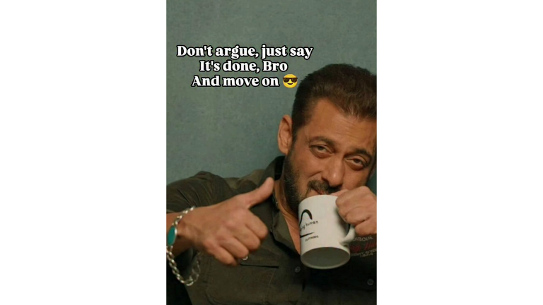Salman Khan’s 'It’s Done Bro' Internet New Mantra