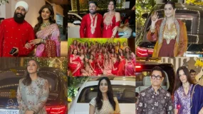 Karwa Chauth Sunita Kapoor Shilpa Shetty Gauri Khan Mira Rajput Aamir Khan Sonam Kapoor
